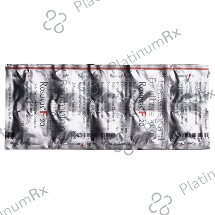 Rosuvas F 20/160mg Tablet 10s