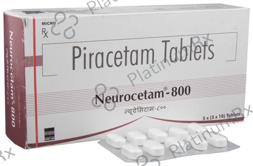 Neurocetam 800 Tablet 10 Tablet
