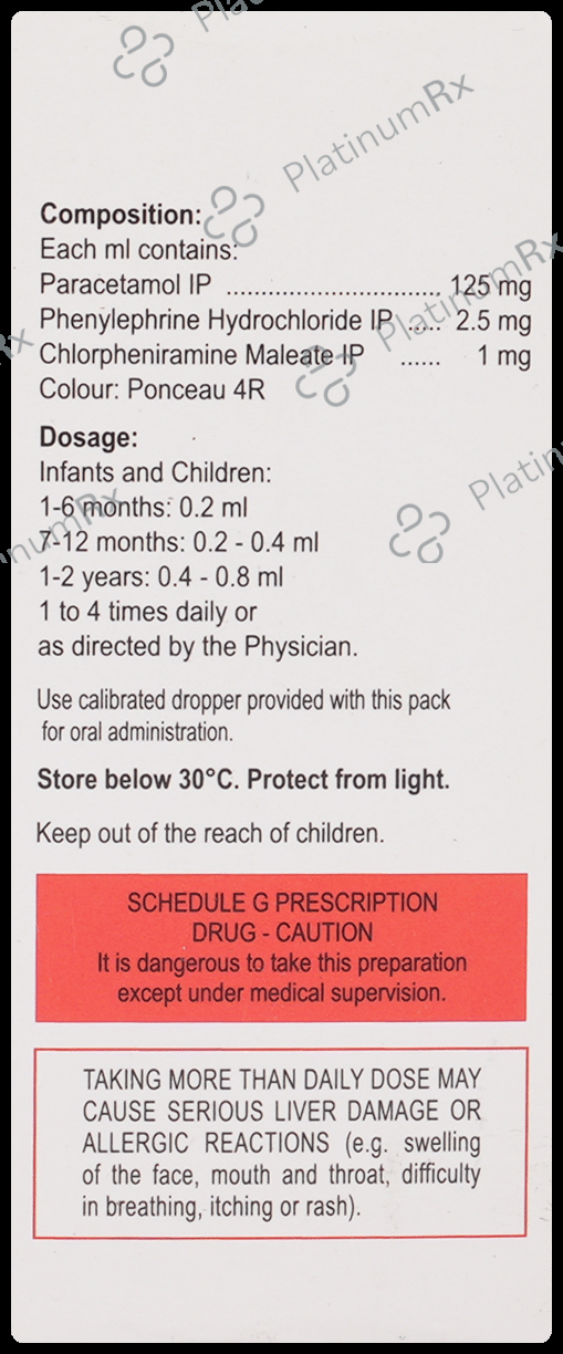 Flucold 1/125/2.5mg Oral Drops 15ml