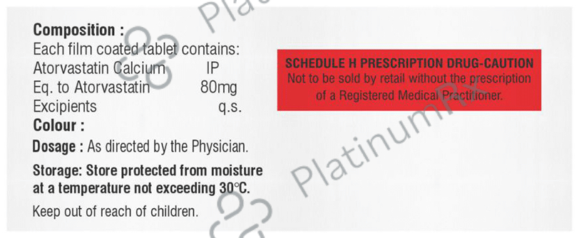 Atorfib 80mg Tablet