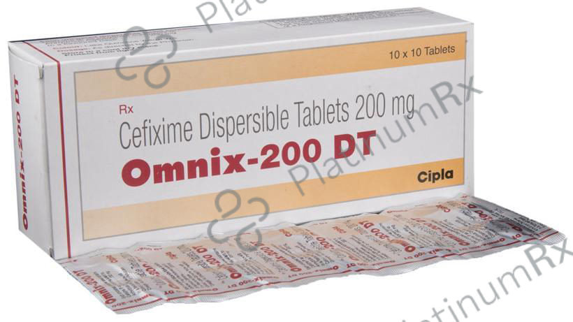 Omnix 200mg DT Tablet 10s