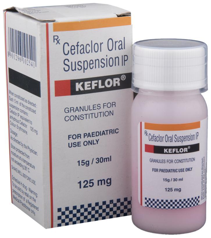 Keflor 125mg Dry Syrup 30ml