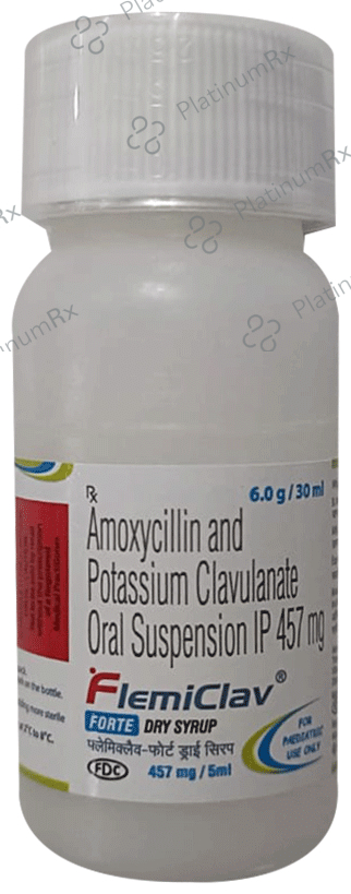 Flemiclav Forte 400/57mg Dry Syrup 30ml