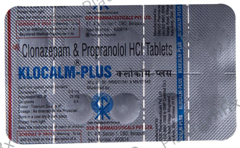 Klocalm-Plus Tablet
