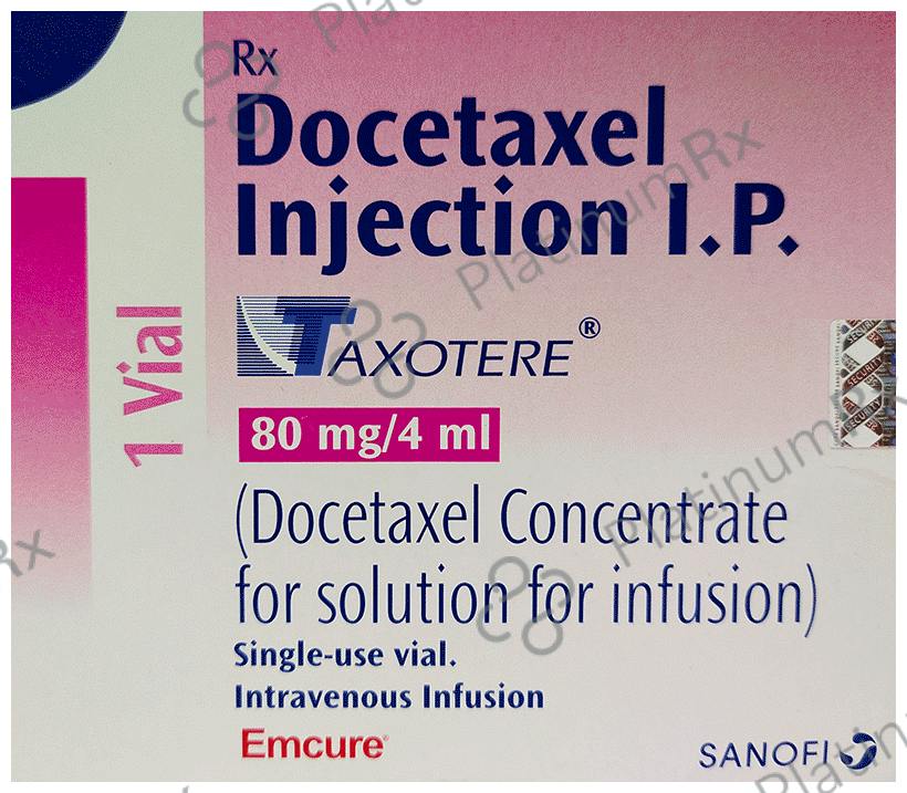 Taxotere 80mg Injection 4 ml