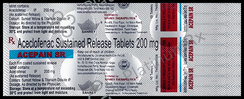 Acepain SR Tablet