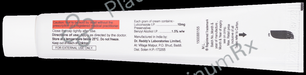 Lucrush 1% Cream 10gm