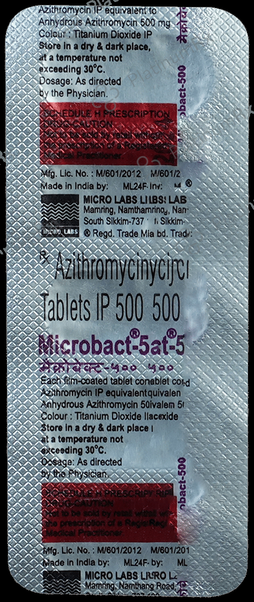 Microbact 500mg Tablet 5s