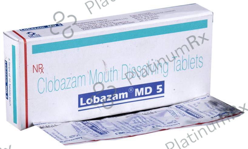 Lobazam MD 5 Tablet