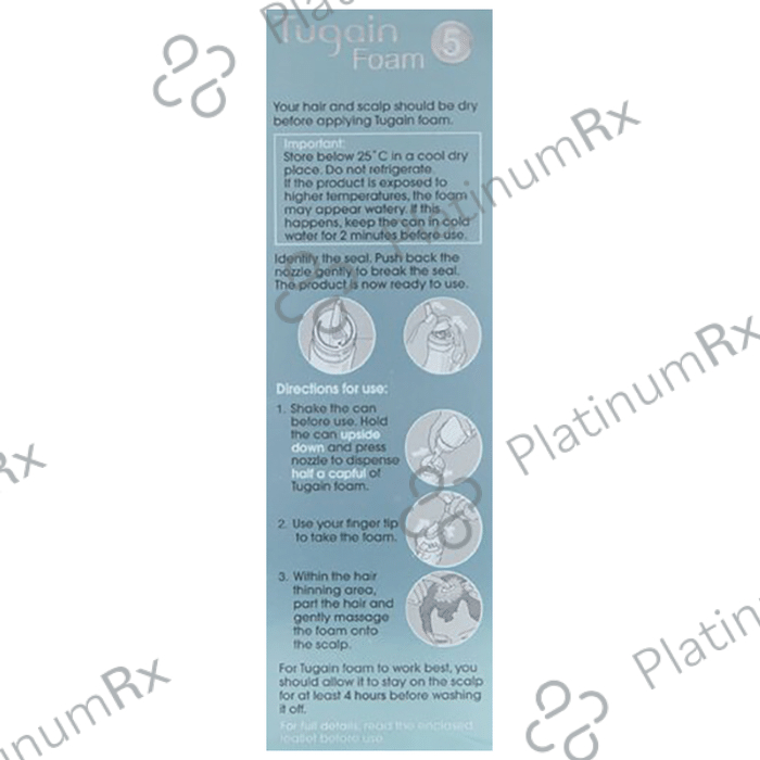 Tugain 5% Foam Solution 60gm