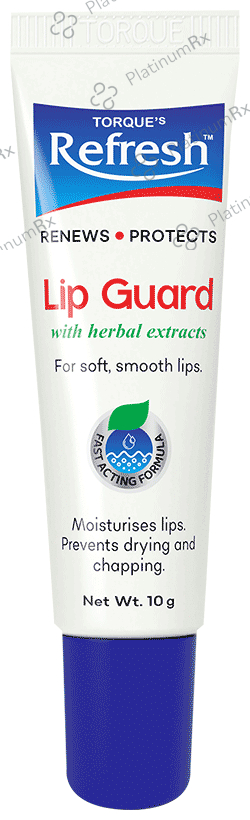 Refresh Lip Guard with Herbal Extracts (10gm Each) 10 Tubes