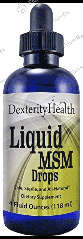 Dexterity Health Liquid MSM Drop