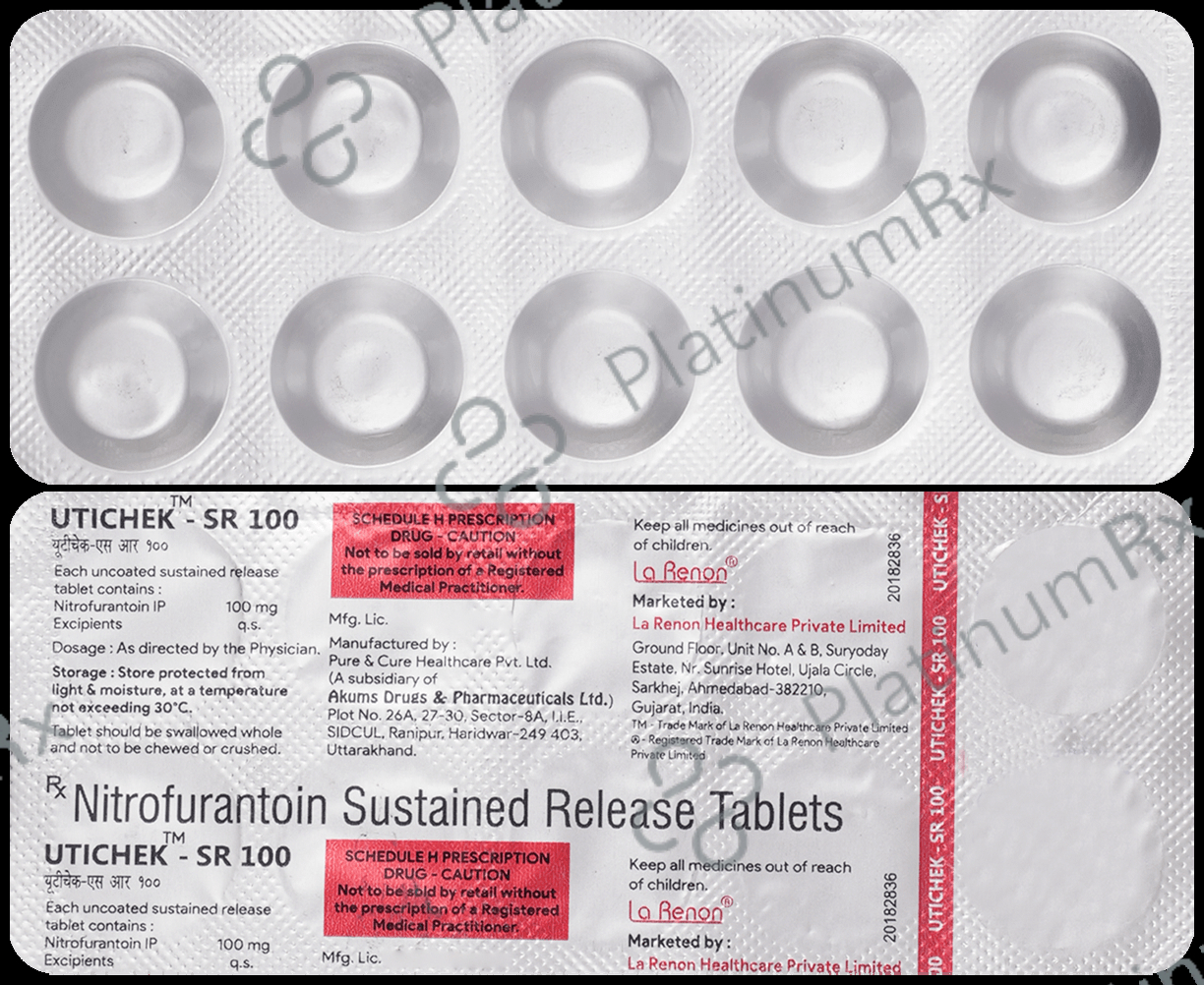 Utichek SR 100mg Tablet 10s