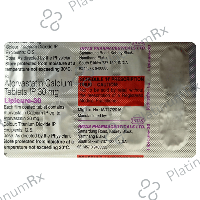 Lipicure 30 Tablet