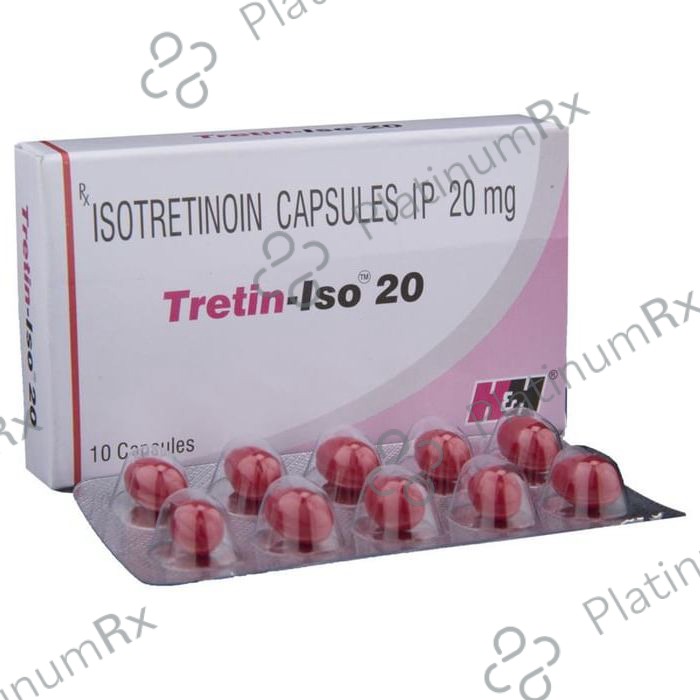 Tretin Iso 20mg Capsule 10s