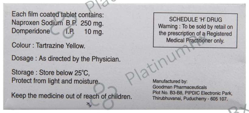 Xenadom 10/250mg Tablet 10s