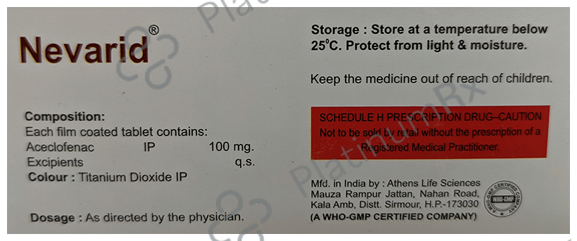 Nevarid Tablet