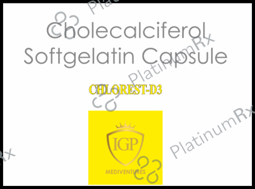 Chlorest D3 Soft Gelatin Capsule