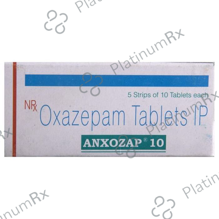 Anxozap 10mg Tablet 10s