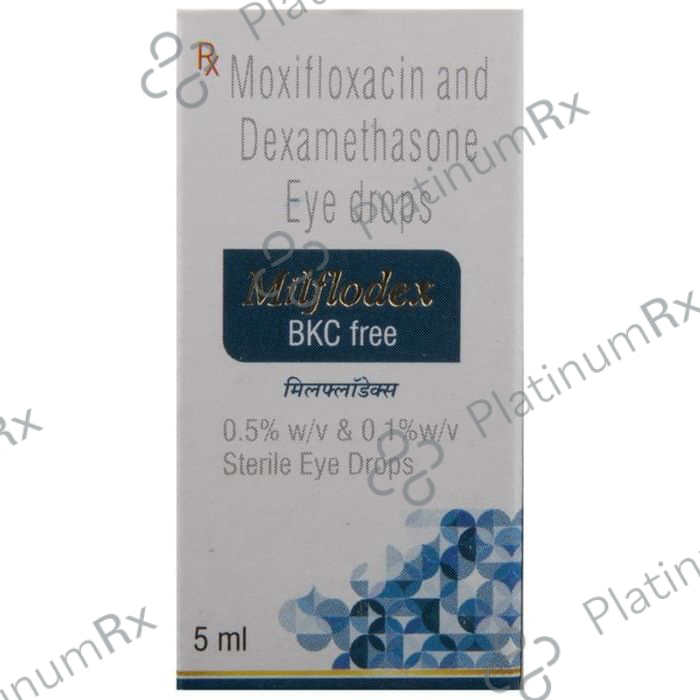Milflodex BKC Free Eye Drop 5ml