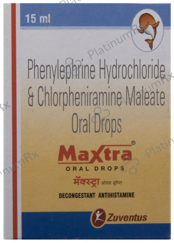 Maxtra 2/5mg Oral Drops 15ml