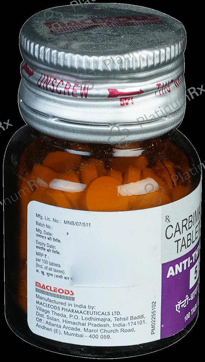 Anti Thyrox 5mg Tablet 100s