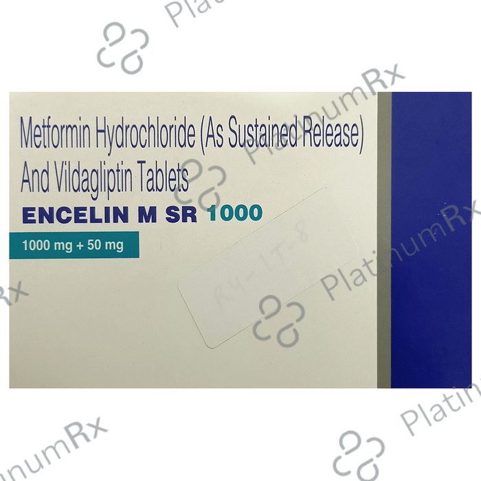 Encelin M SR 1000/50mg Tablet 10s