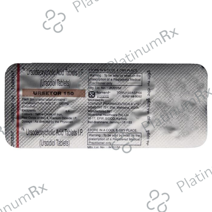 Ursetor 150mg Tablet 10s