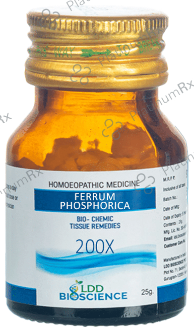 LDD Bioscience Ferrum Phosphorica Biochemic Tablet 200X