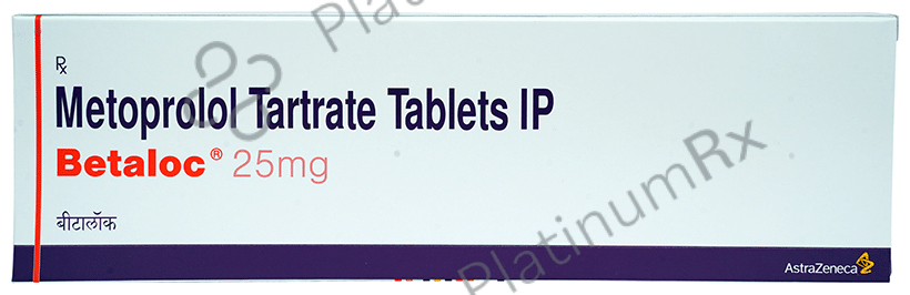 Betaloc 25mg Tablet 30s