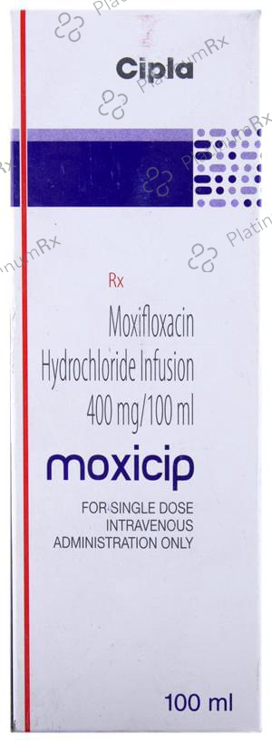 Moxicip 400mg Infusion 100ml
