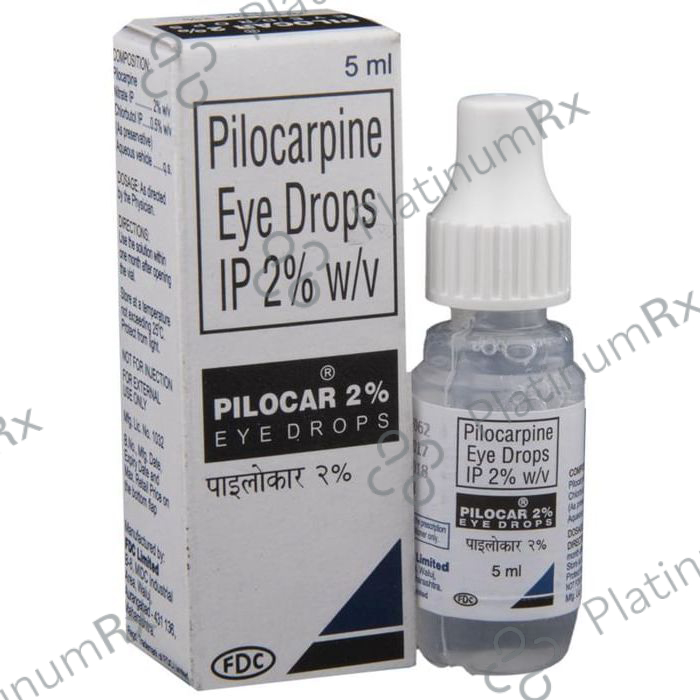 Pilocar 2% Eye Drop 5ml