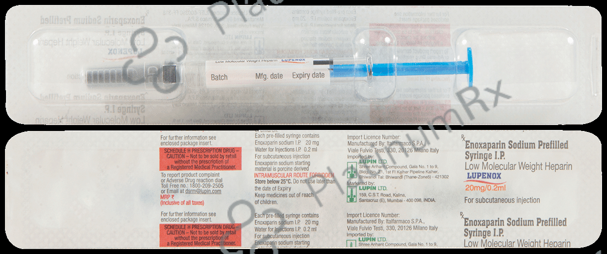 Lupenox 20mg Injection