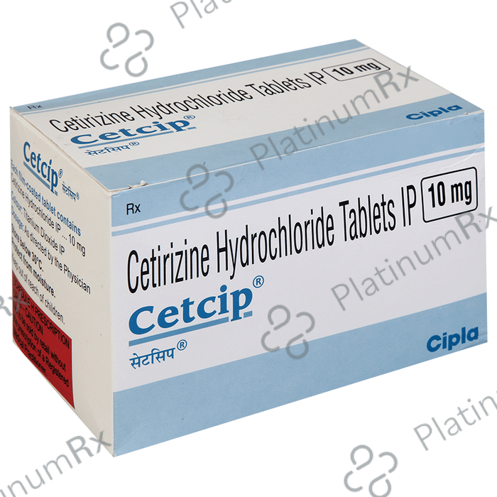 Cetcip 10mg Tab 10s