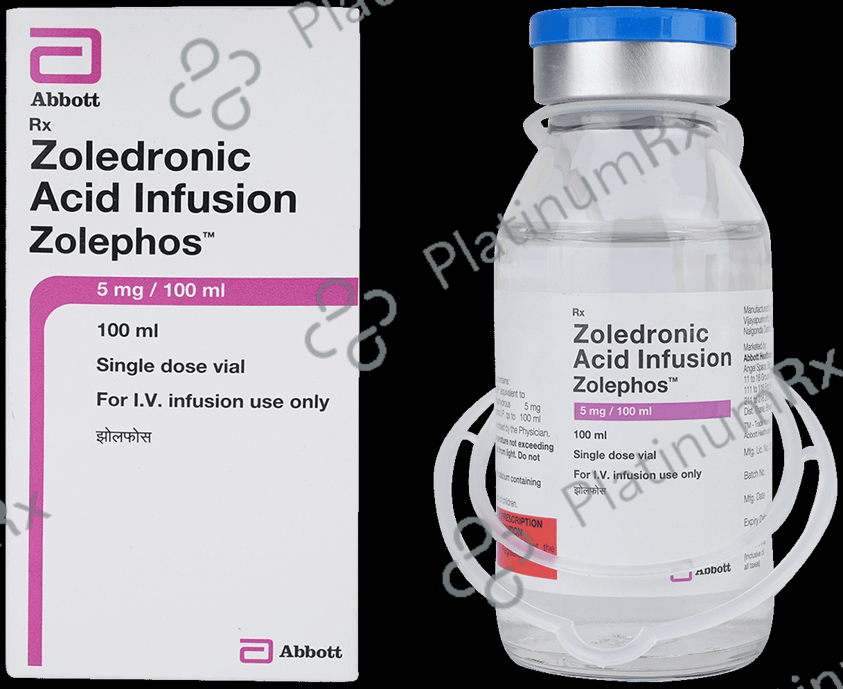 Zolephos 5mg Infusion 100ml
