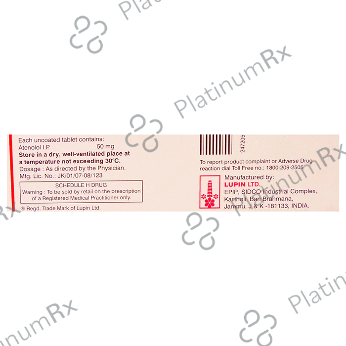 Atenova 50mg Tablet