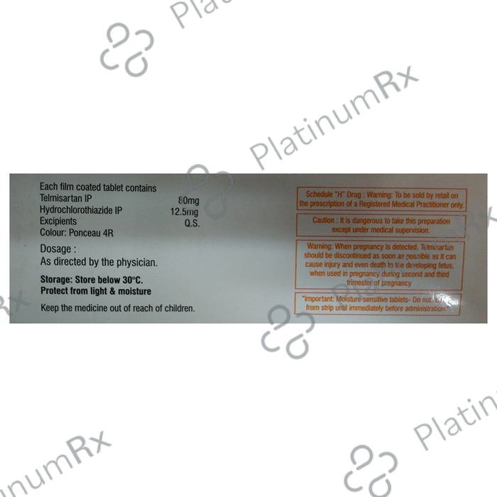 Cortel H 12.5/80 Tablet 10s
