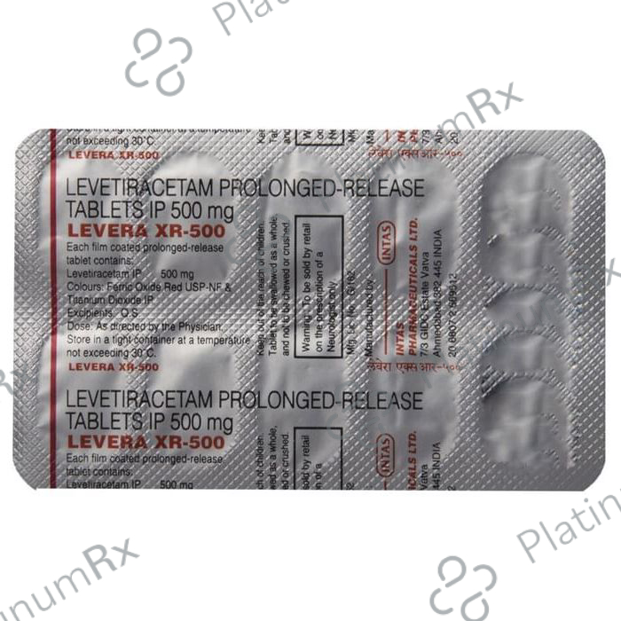 Levera XR 500mg Tablet 10s