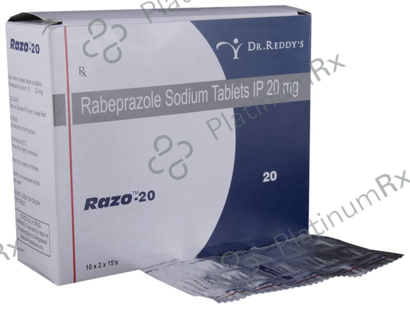 Razo 20mg Tablet 15s
