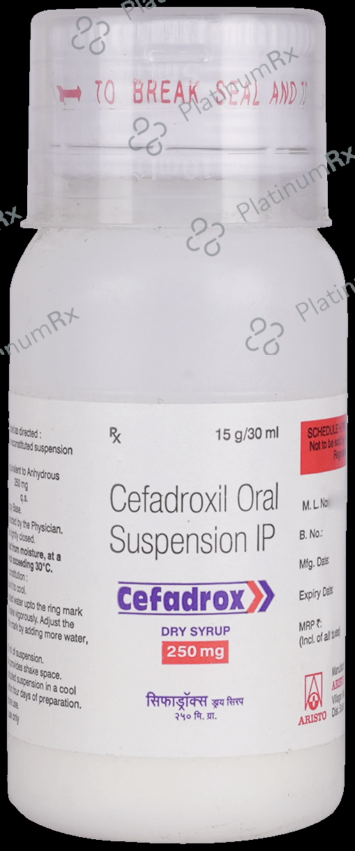 Cefadrox 250mg Dry Syrup 30ml