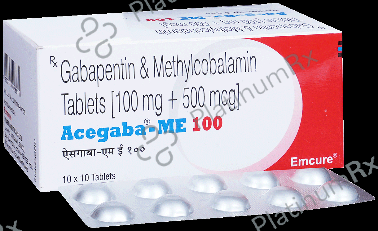 Acegaba ME 100/500mcg Tablet 10s