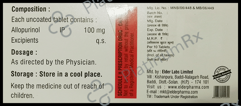 Zylonol 100 Tablet