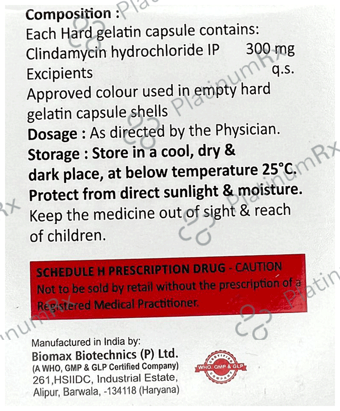 Clindor 300 Capsule