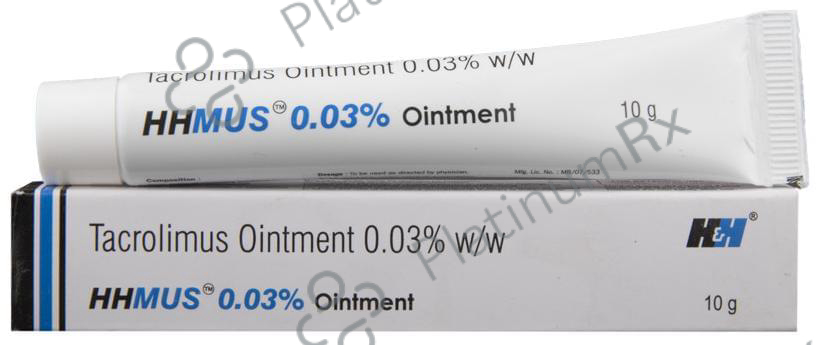 Hhmus 0.03% Ointment 10gm