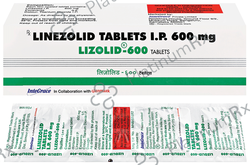 Lizolid 600mg Tablet 10s