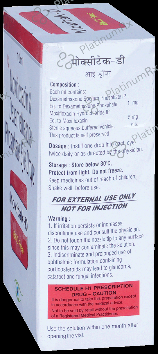 Moxitak D Eye Drop