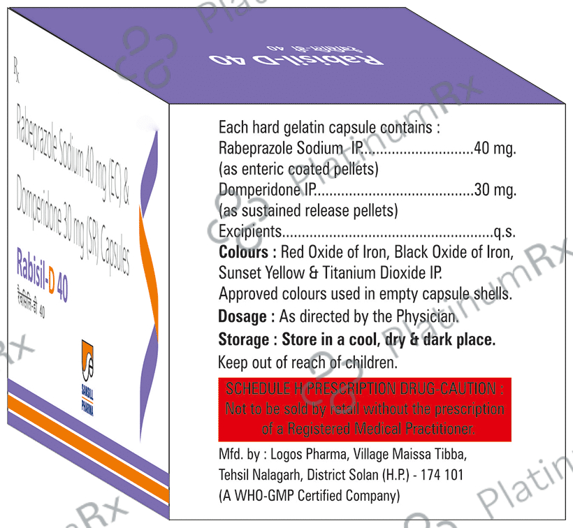Rabisil-D 40 Capsule SR