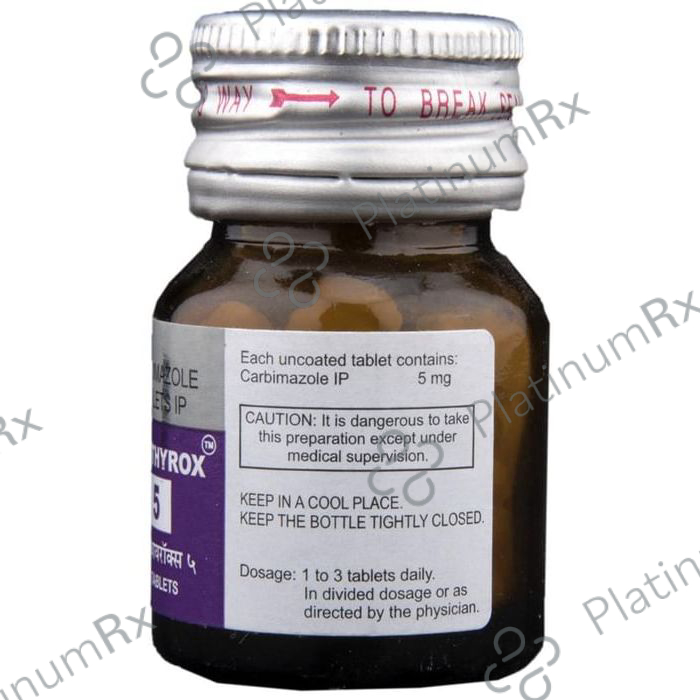 Anti Thyrox 5mg Tablet 100s