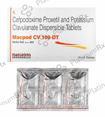 Macpod CV 100/62.5 mg Tablet DT 6s