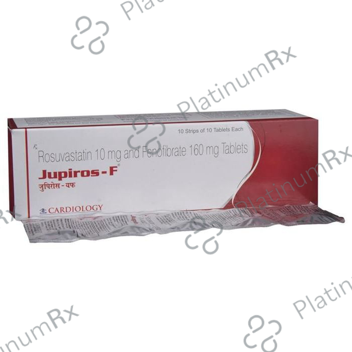 Jupiros F 10/160mg Tablet 10s